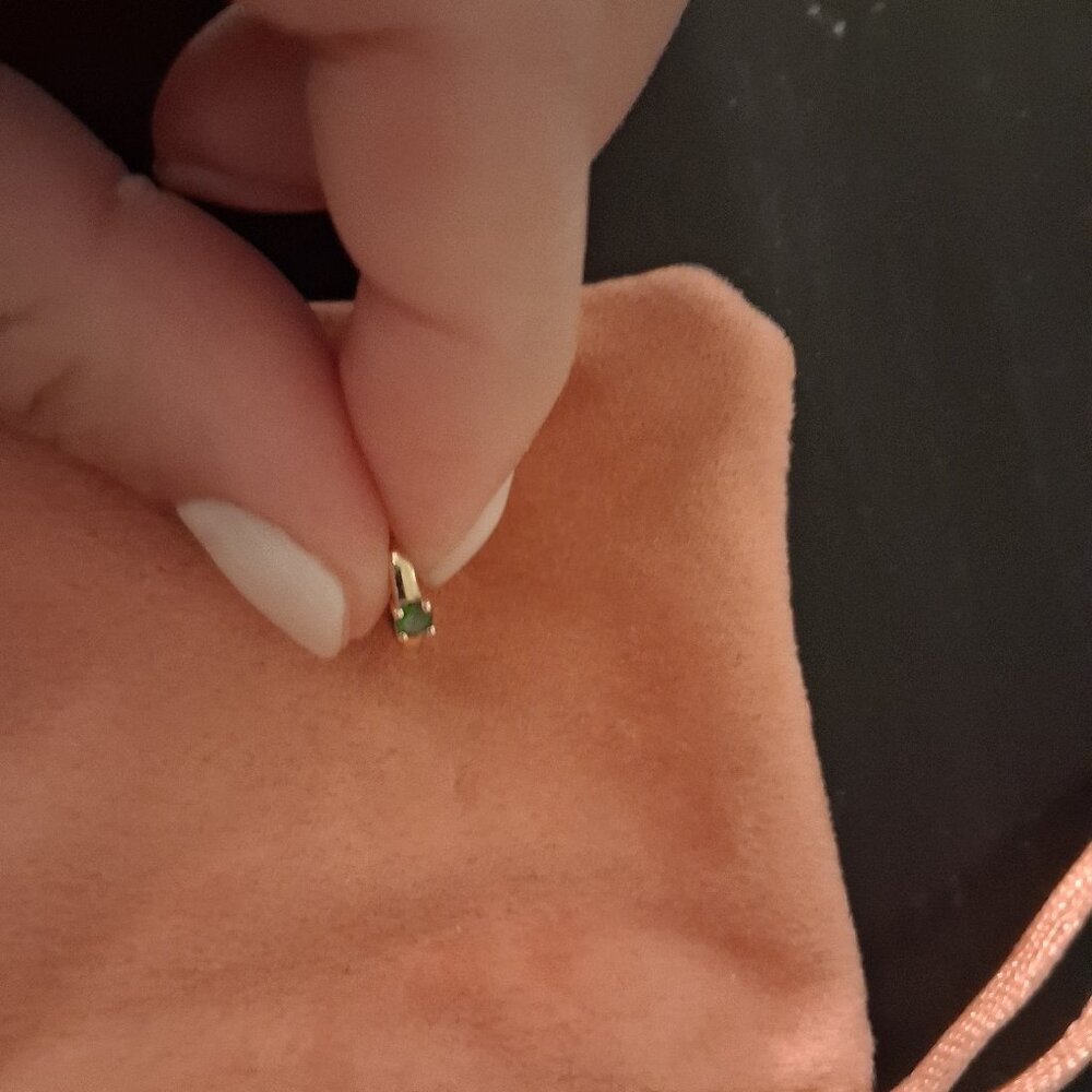 Mejuri Single Colored Mini Hoop